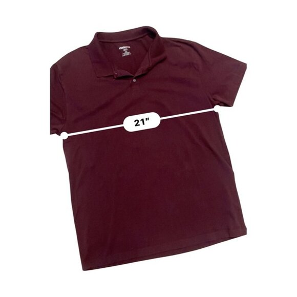 Claiborne Polo Shirt Mens 2XL XXL Slim Fit Stretch Casual Knit Short Sleeve - Picture 2 of 6